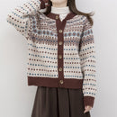 Spring And Autumn Knitted Cardigan Jacket Ladies Sweater Versatile