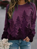 Printed Christmas hoodie