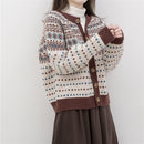 Spring And Autumn Knitted Cardigan Jacket Ladies Sweater Versatile