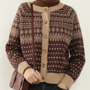 Spring And Autumn Knitted Cardigan Jacket Ladies Sweater Versatile